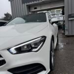 Professionelle Lackreparatur an einem Mercedes CLA in Solingen